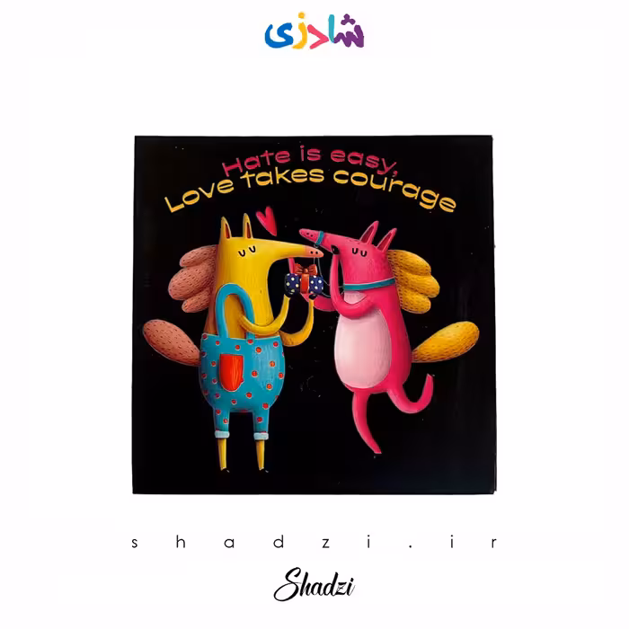 شکلات کادویی مرداس طرح عشق فانتزی