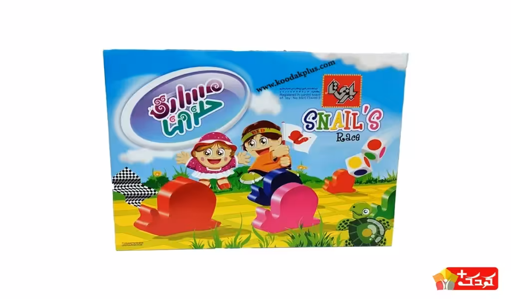 بازی فکری انتشارات بازیتا مدل مسابقه حلزون