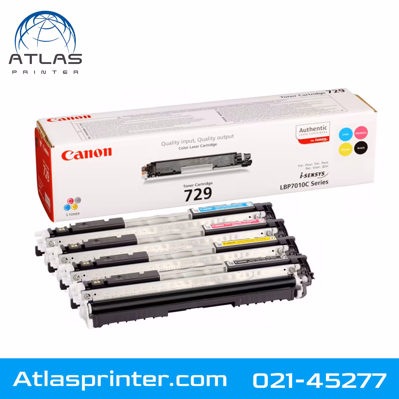 کارتریج ست چهار رنگ کانن Canon 729