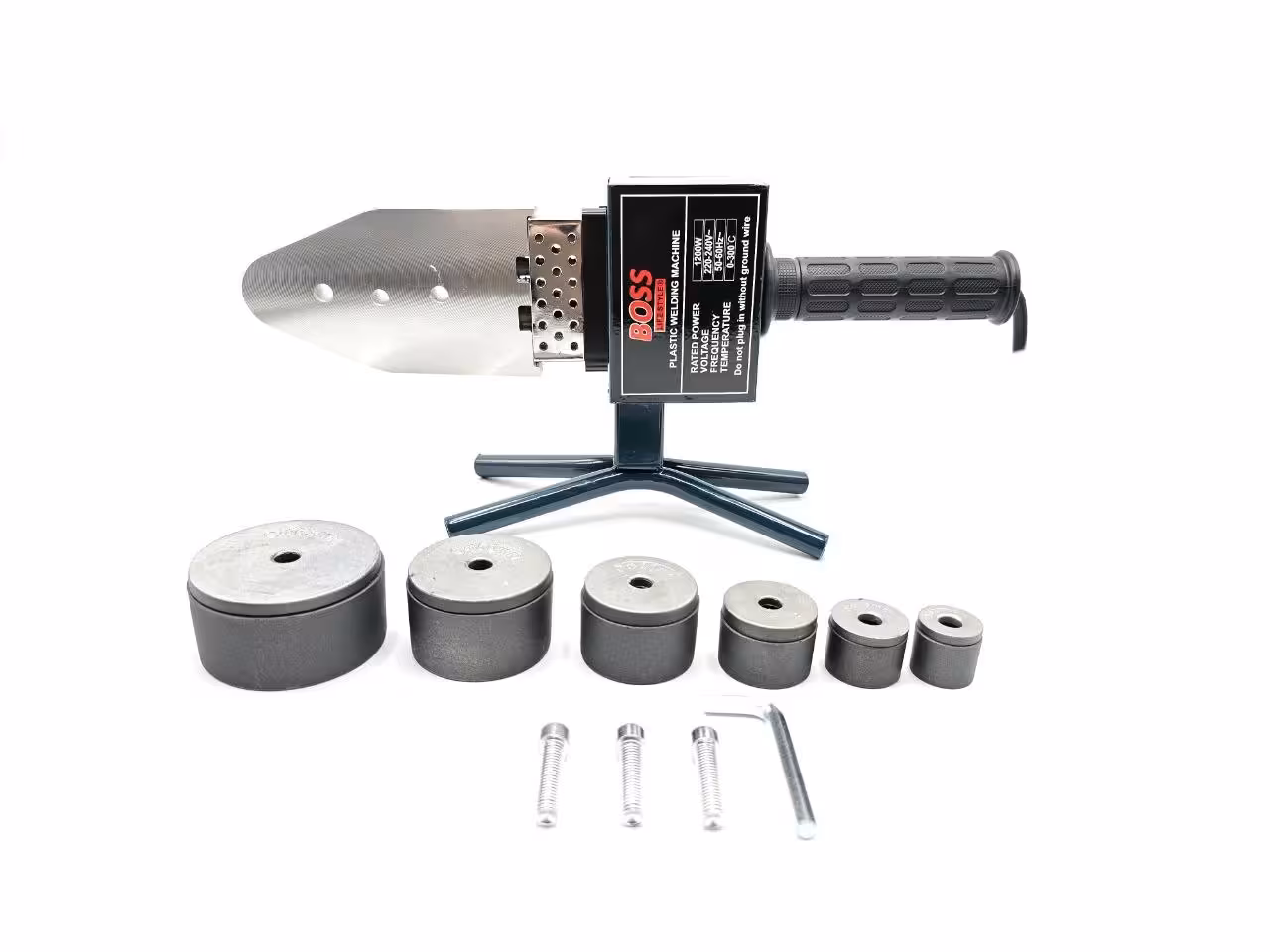 اتو لوله 1200 وات راکت بزرگ باس با لوازم مدل PW02