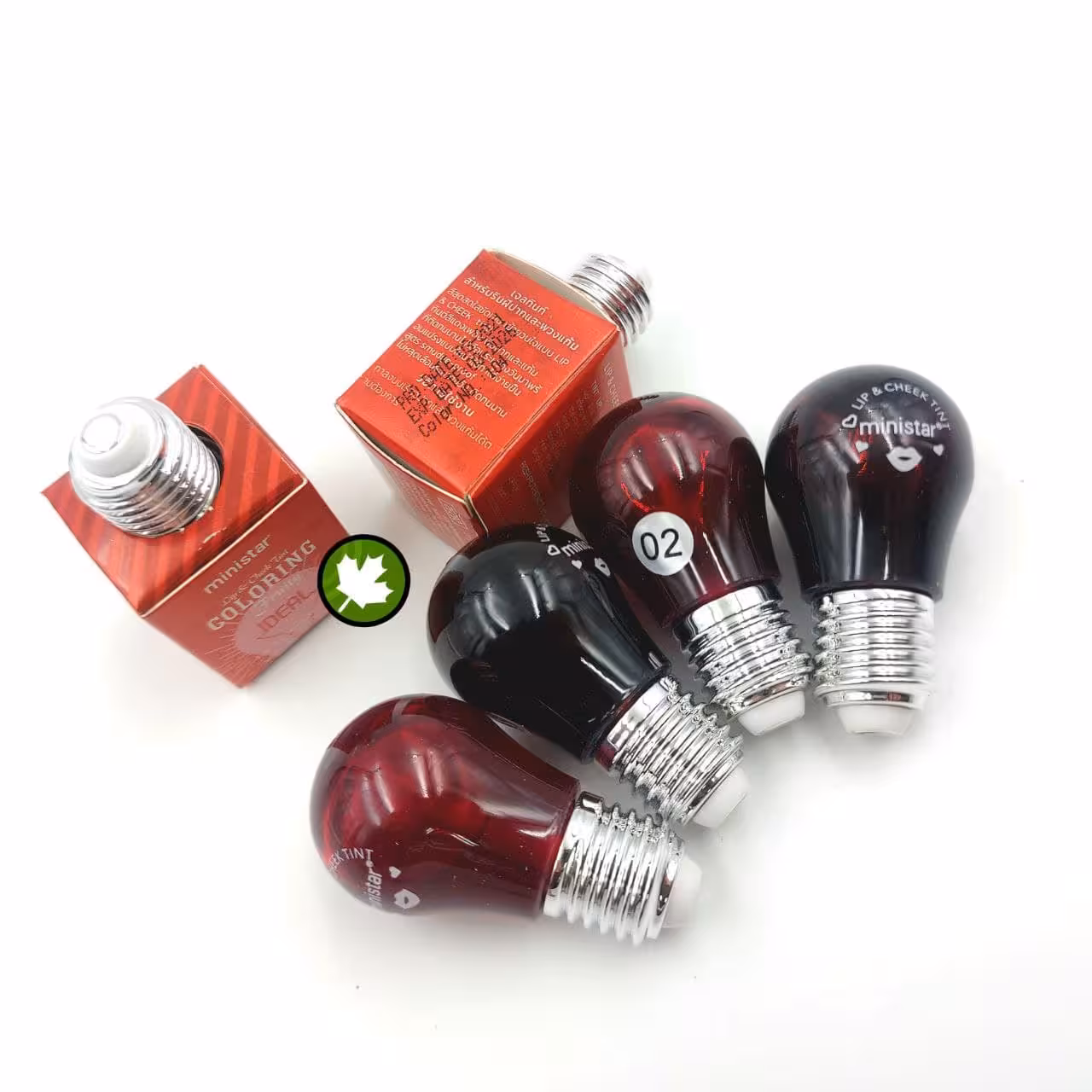 تینت لب لامپی جعبه دار مینی استار | فروش عمده