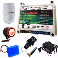 مینی دزدگیر صبا مدل RM322 سیمکارتی