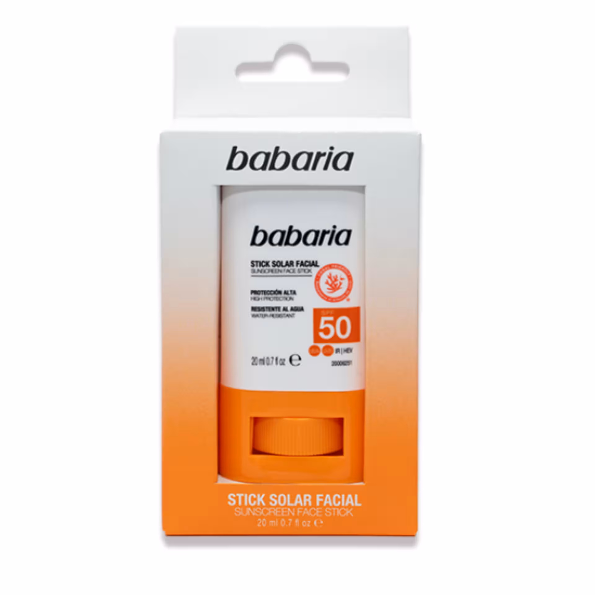 ضدآفتاب استیکی بی رنگ باباریاbabaria ،اسپانیا حجم 20 میل