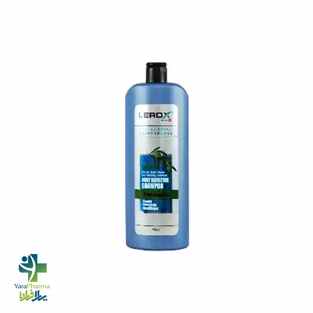 شامپو روزانه و مرطوب کننده موی سر لروکس 550 گرم