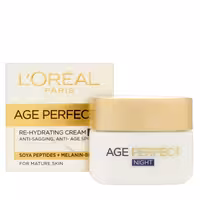 کرم ضد چروک و ضد لک شب لورال پاریس مدل Age Perfect حجم 50 میل
