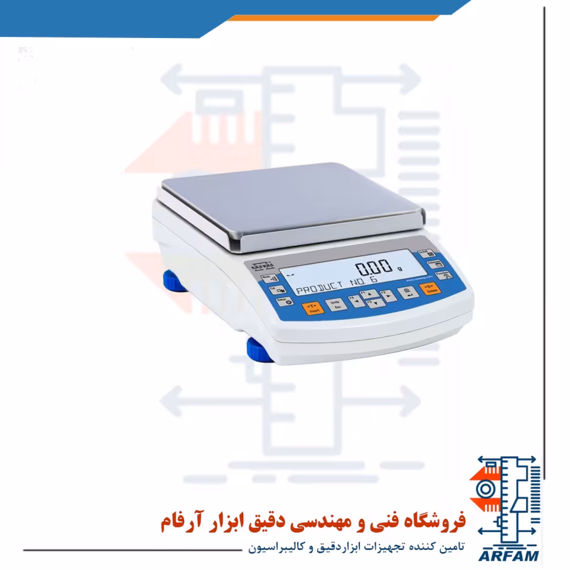 ترازو رادوگ PS 6100.R2.M  ترازو آزمایشگاهی