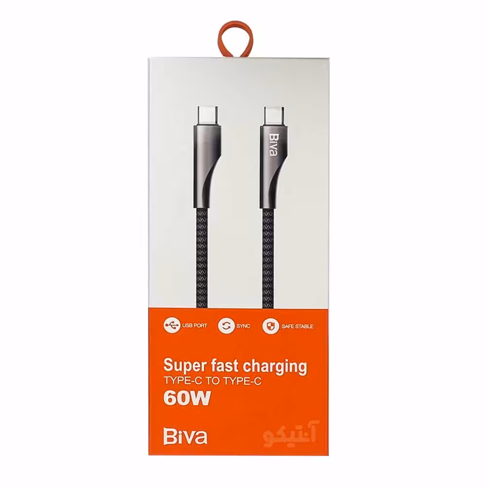کابل Type-C به Type-C برند Biva مدل B001