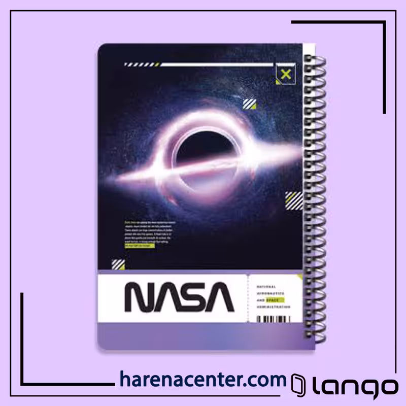 دفتر مدرسه طرح NASA برند لانگو