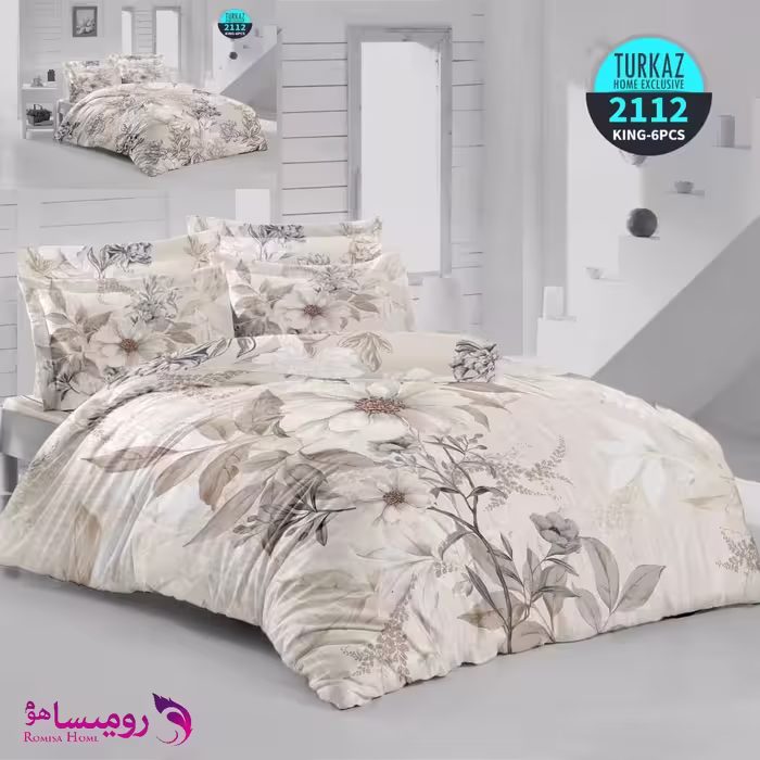 قیمت و خرید سرویس روتختی طرح سلمیزیا دو نفره برند Turkaz کد 2112