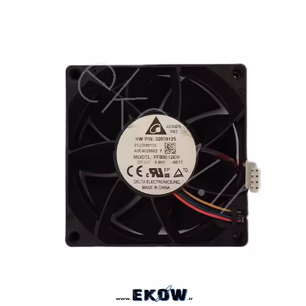 فن 8*8 DELTA 12v (فن DELTA FFB0812EH 12V 080A )