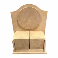 بیس MDF تقویم ساعت رومیزی 12 در 21 ارتفاع 30 سانت