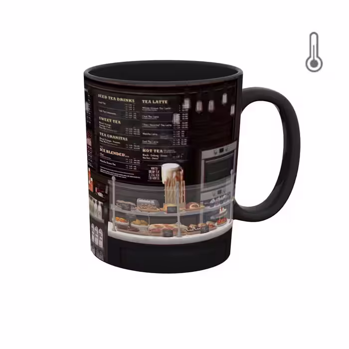 ماگ حرارتی  گرافیکی  کافی و قهوه coffee
