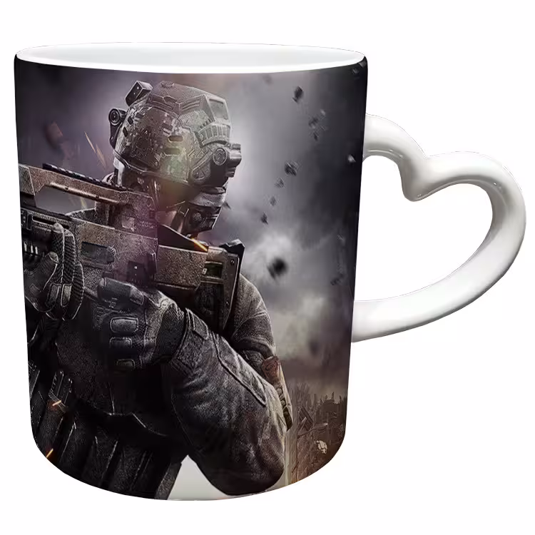 خرید ماگ-لیوان  دسته ساده  بازی کال آف دیوتی call of duty کد 95