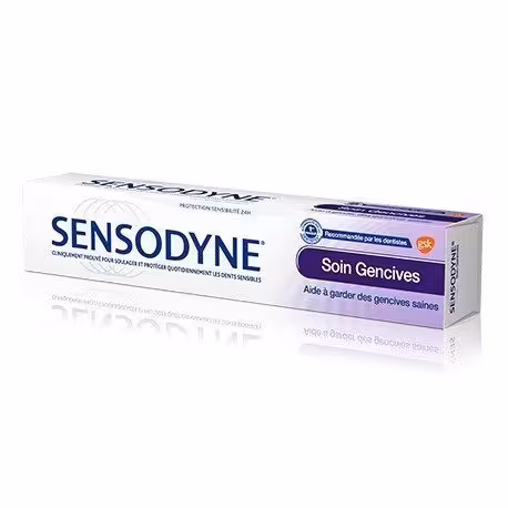 خمیردندان مراقبت لثه سنسوداین Sensodyne Soin Gencives حجم 75 میلی لیتر
