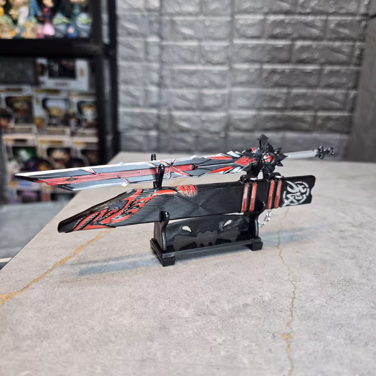 شمشیر فلزی 25 سانتی 3