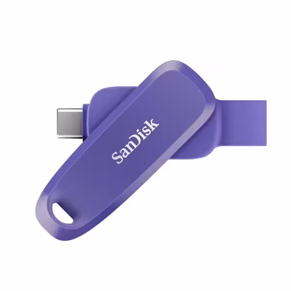 فلش مموری سن دیسک مدل Phone Drive (USB/TYPE-C) ظرفیت 64 گیگابایت بنفش - فروشگاه اینترنتی پروتاچ