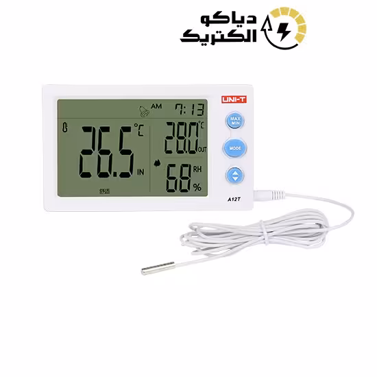 دماسنج و رطوبت سنج رومیزی یونیتی UNI-T A12T