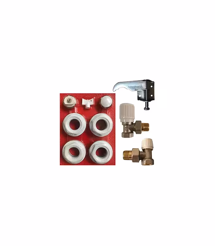 لوازم نصب رادیاتور پره‌ای