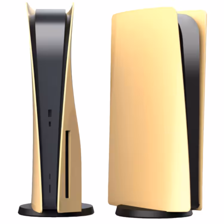 فیس پلیت طلایی برای ps5