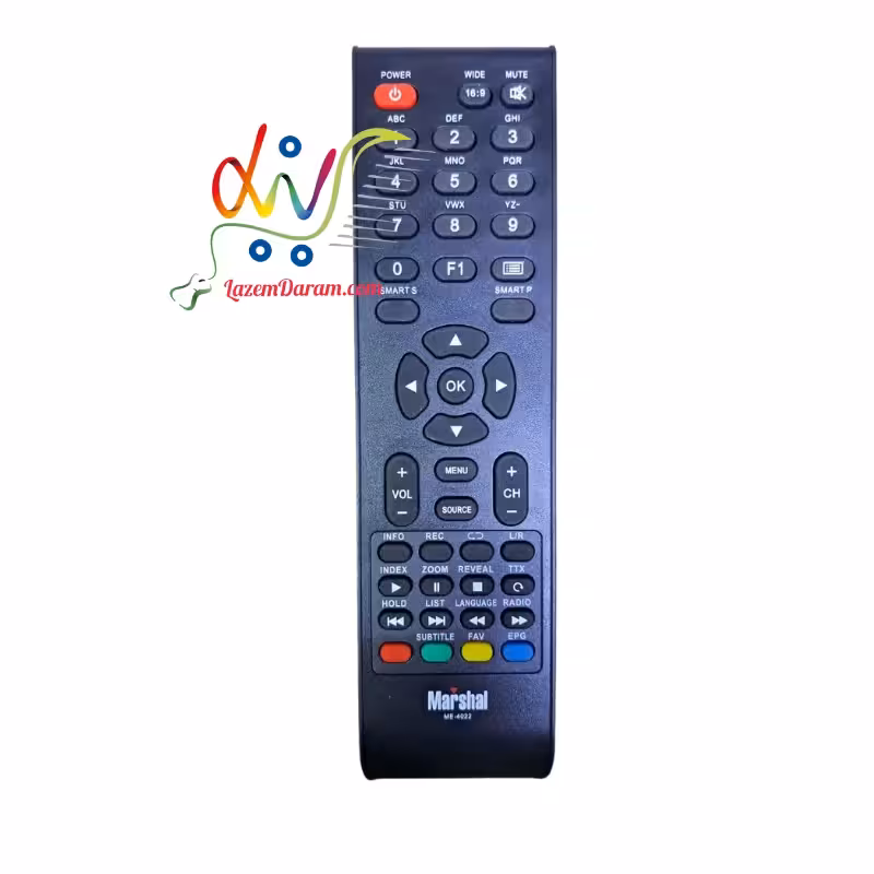 کنترل تلویزیون مارشال ME-4022