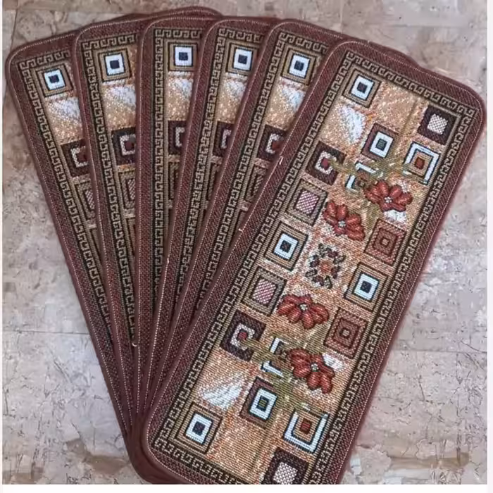 گلیم ماشینی کاشان روپله ای طرح میناسایز70در30(هزینه ارسال باخریداروپس کرایه میباشد)