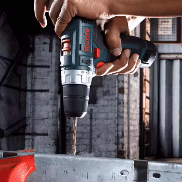 دریل پیچ‌گوشتی شارژی دو سرعته 12 ولت