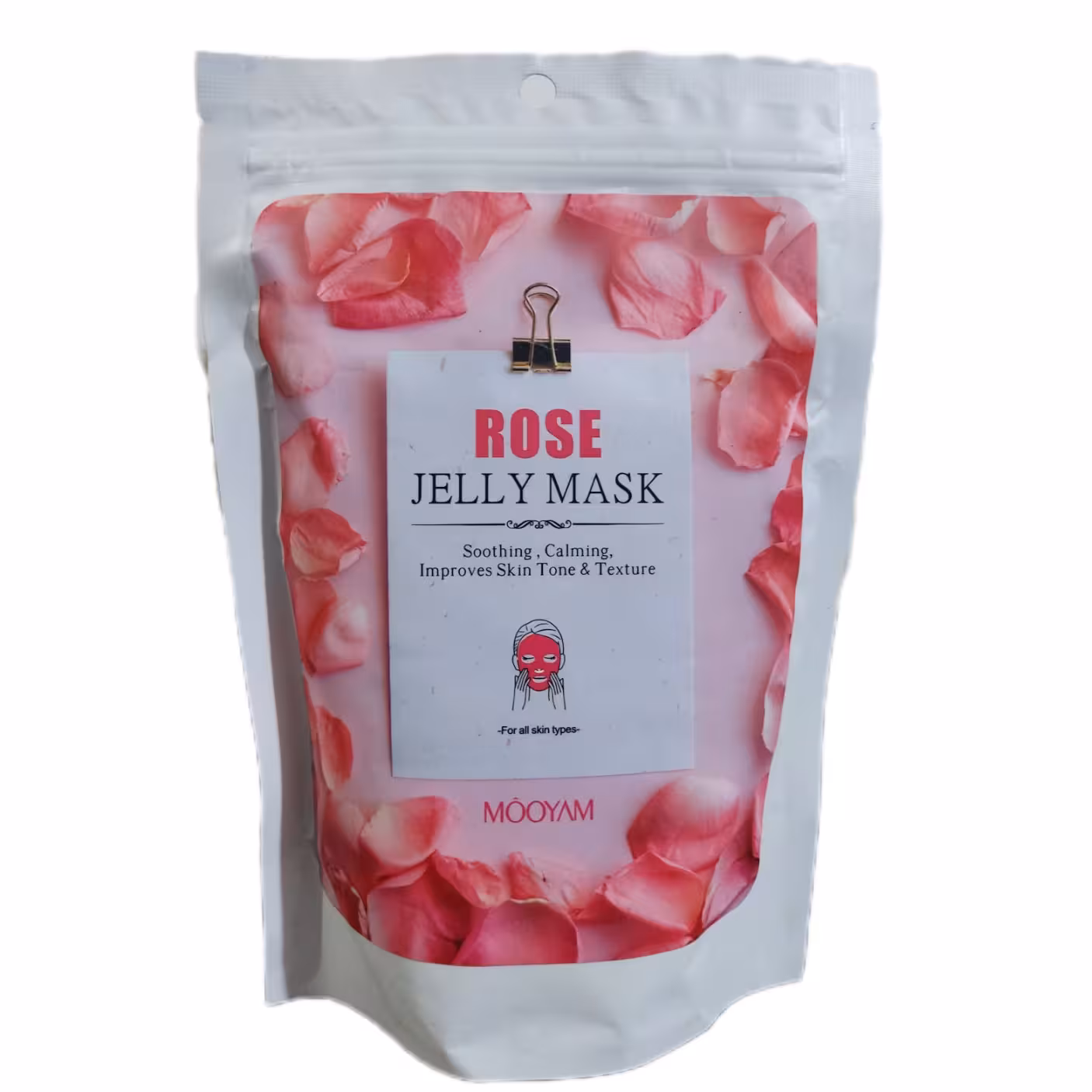 ماسک هیدروژلی گل رز مویام 300 گرم (آرایشی بهداشتی افلاک)