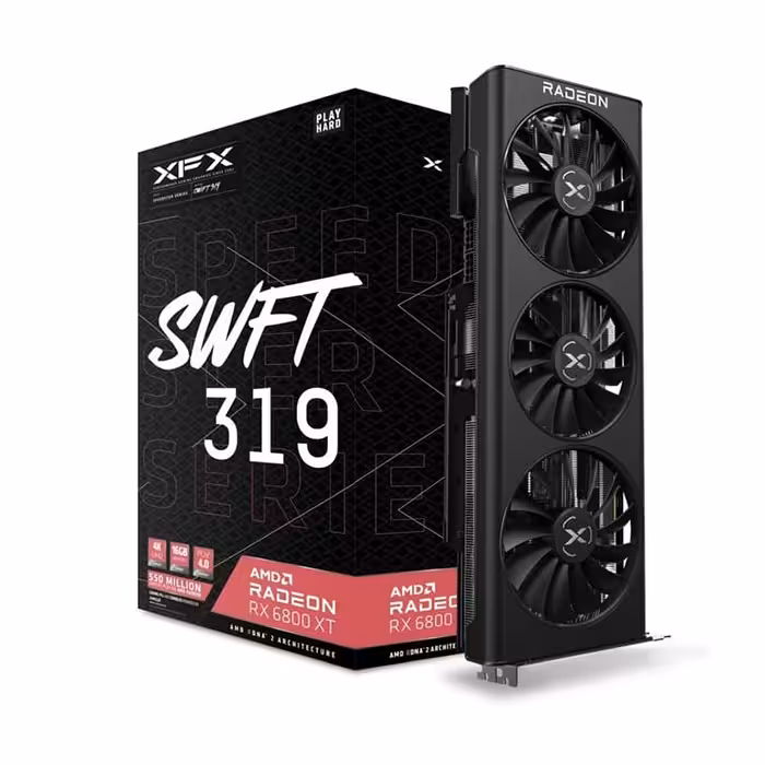 کارت گرافیک ایکس اف ایکس AMD Radeon SPEEDSTER SWFT 319 RX 6800 XT 16GB