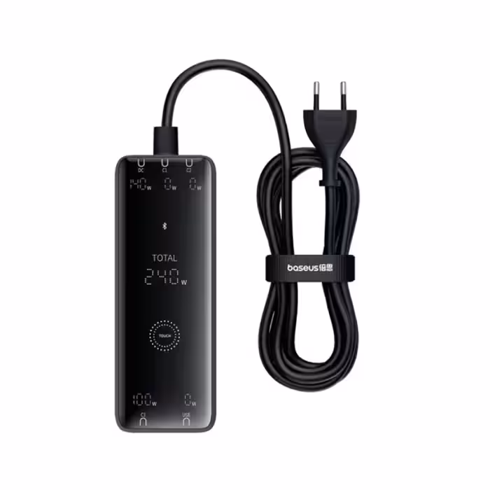 هاب شارژر 5 پورت بیسوس CCGAN240CE توان 240 وات