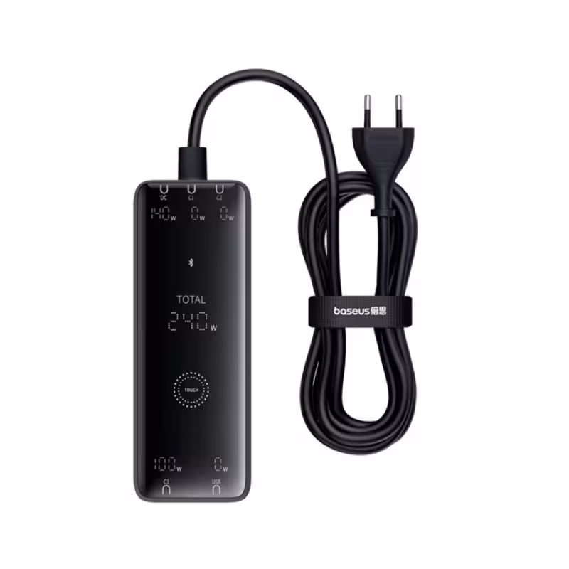 هاب شارژر 5 پورت بیسوس CCGAN240CE توان 240 وات