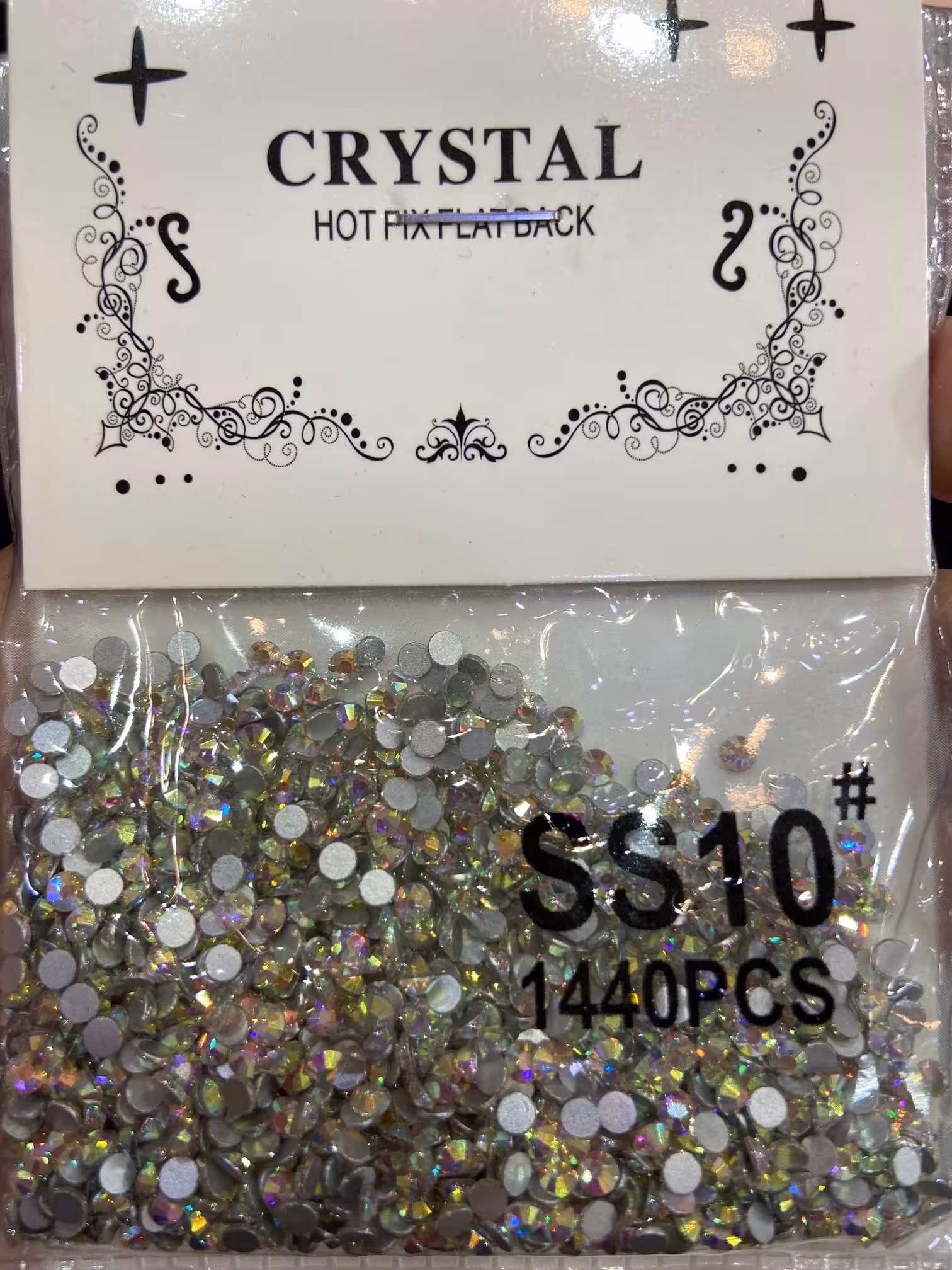 نگین های سواروسکی 1440 عددی طراحی ناخن