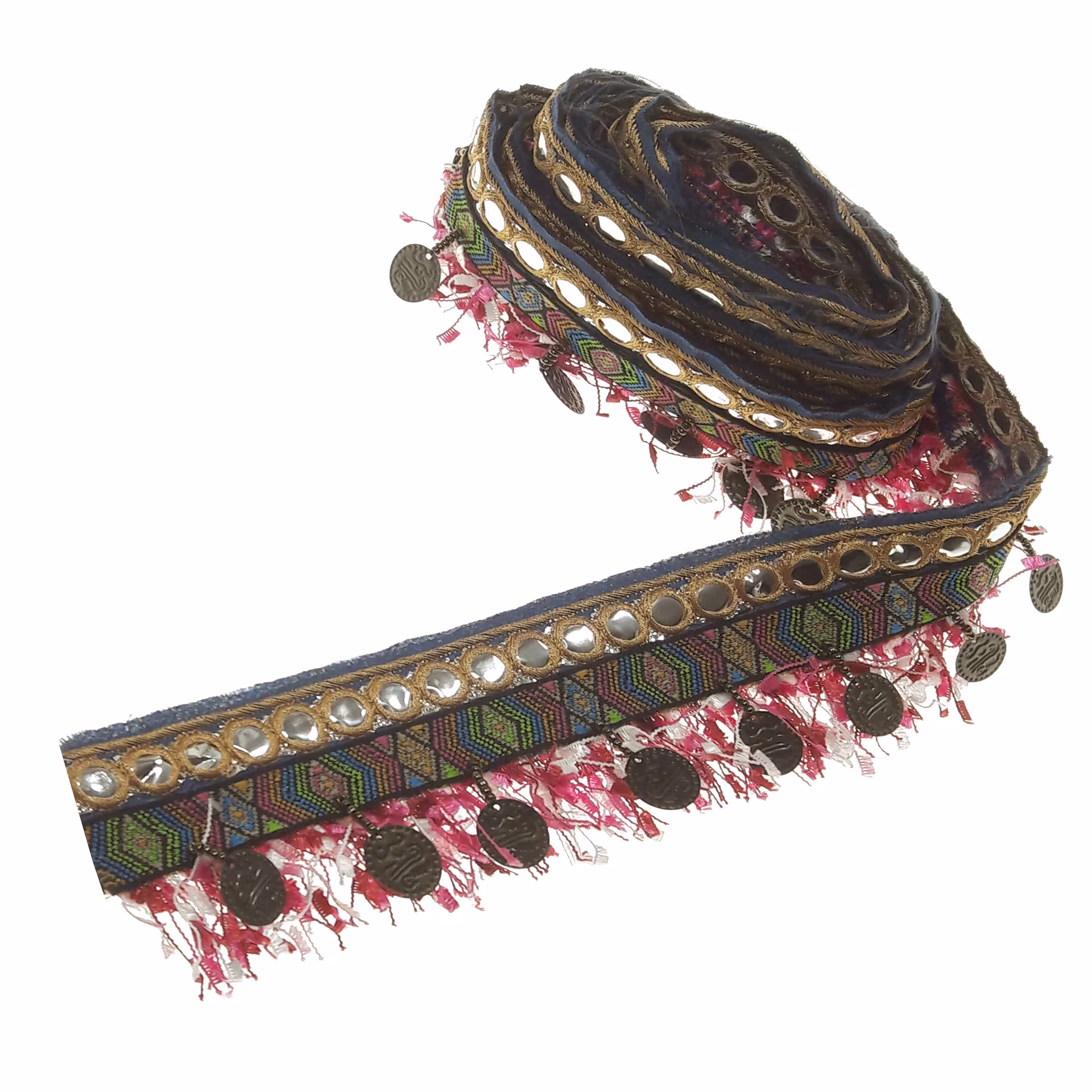 نوار یراق مدل سنتی کد Y5552 طول 1.7 متر