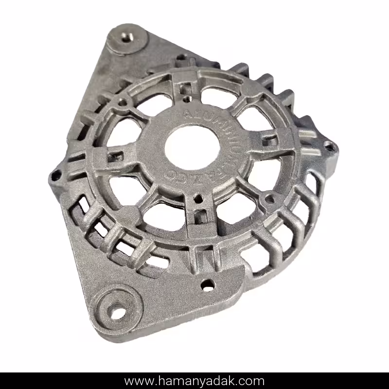 درپوش جلو دینام آریسان برند آلومینیوم فاز