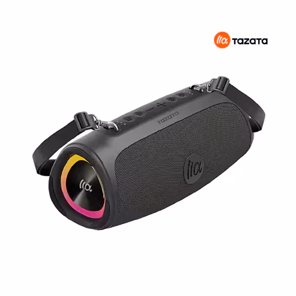 اسپیکر قابل حمل تازاتا مدل BOOMBLAST MINI رنگ طوسی مشخصات