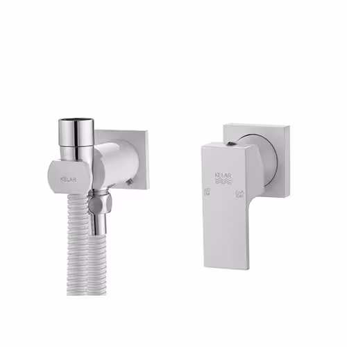 شیر توالت توکار لاکچری فلت سفید