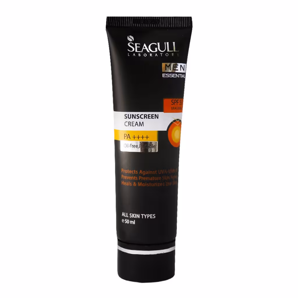 کرم ضد آفتاب آقایان SPF55 انواع پوست 50 میلی لیتر سی گلSeagull