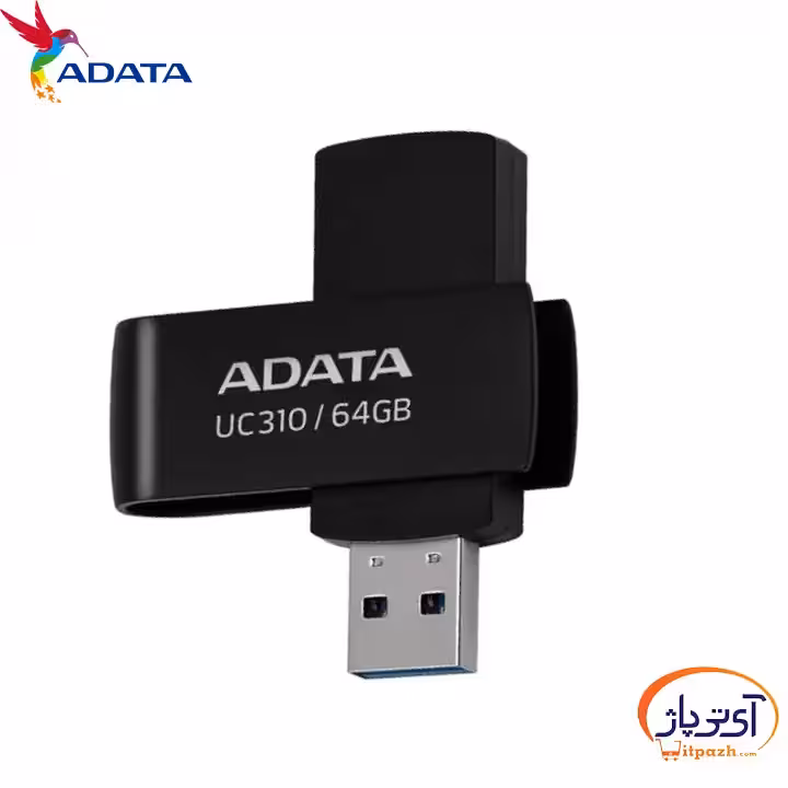 فلش مموری USB3.2 ای دیتا 64 گیگابایت مدل UC310