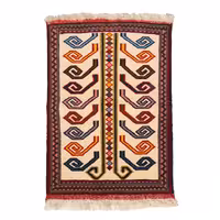 فرش دستباف یک متری مدل ترکمن کد 40201256