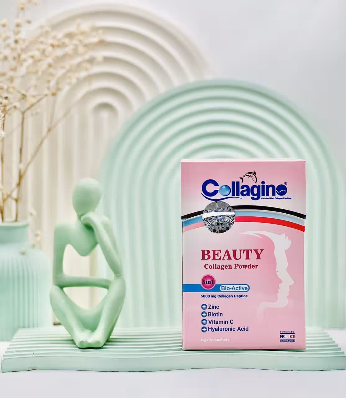 قیمت و خرید پودر کلاژن بیوتی کلاژینو 30 عددی -