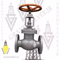 کد:1019 شیرفلکه سوزنی 2 اینچ کلاس 150 فولاد ریخته گری