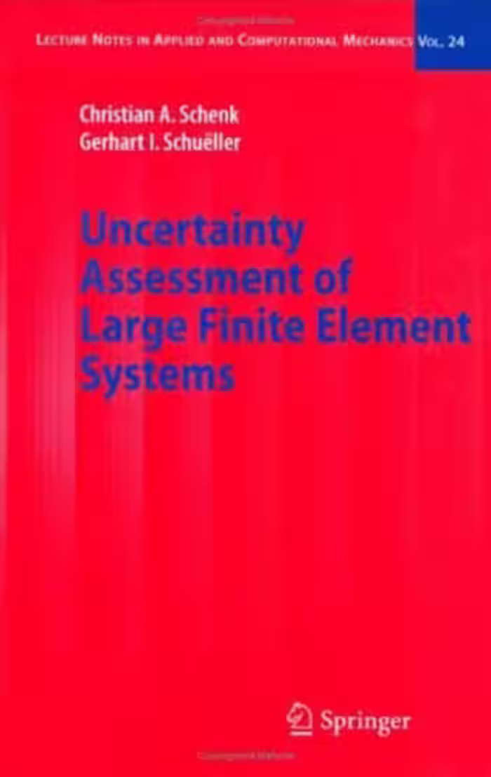 خرید و دانلود نسخه کامل کتاب Uncertainty Assessment of Large Finite Element Systems