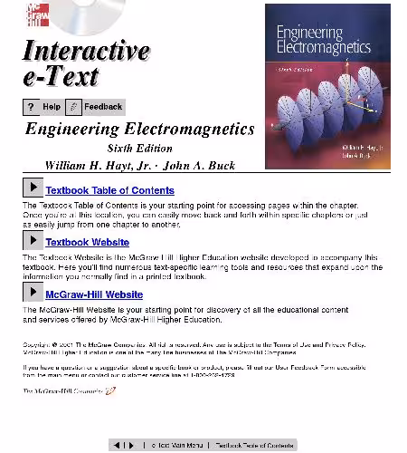 خرید و دانلود نسخه کامل کتاب Engineering Electromagnetics - Hayt Buck Solution Manual