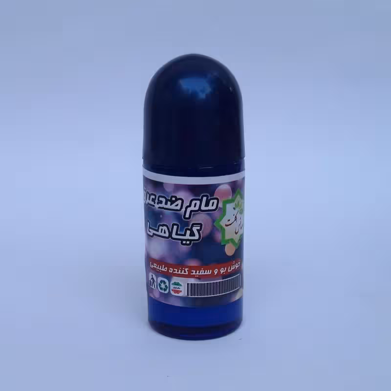 مام ضد بوی عرق طبیعی مایع غلتکی (رولی، ساچمه ای) با رایحه اکلنت موسسه پژوهشی طبی بازرگانی سیمرغ
