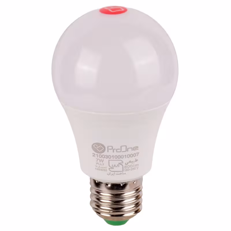 لامپ حبابی LED پرووان ProOne PLL7 E27 7W