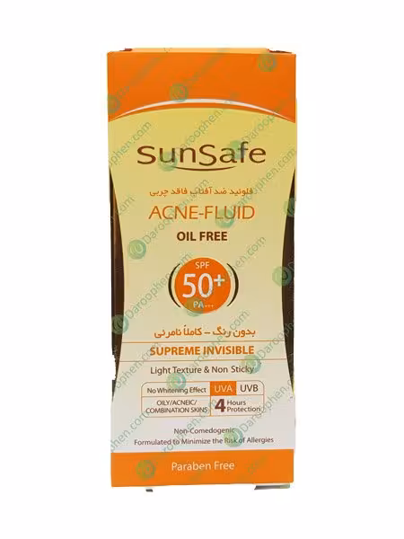 فلوئید ضد آفتاب فاقد چربی – SPF50 Oil Free SPF50 Sunblock Fluid