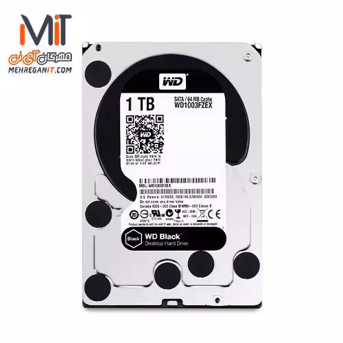 هارد دیسک وسترن مدل WD1003FZEX BLACK ظرفیت 1 ترابایت