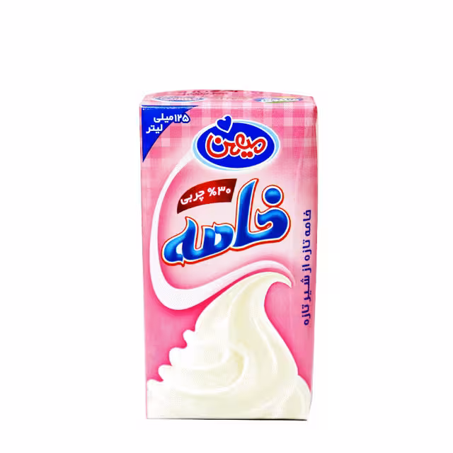 خامه ساده میهن 125 گرمی