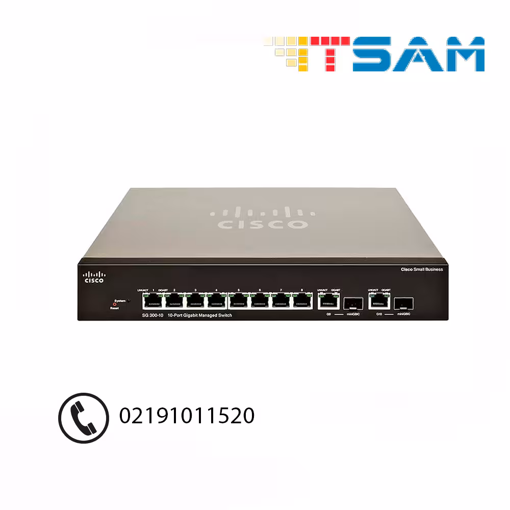 سوئیچ سیسکو مدل SG300-10