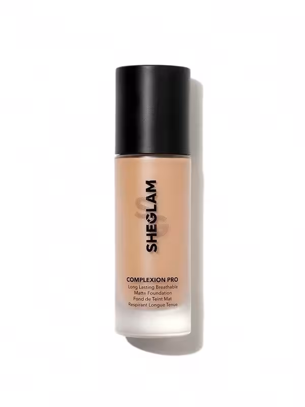 کرم پودر مخصوص پوست  رنگ  WALNUT شیگلم SHEGLAM COMPLEXION PRO با پوشش مات و ماندگاری طولانی‌