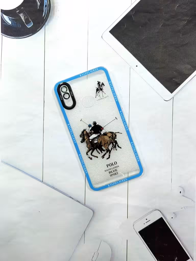 قاب شفاف طرح دار سامسونگ A10sSamsung A10s patterned transparent frame